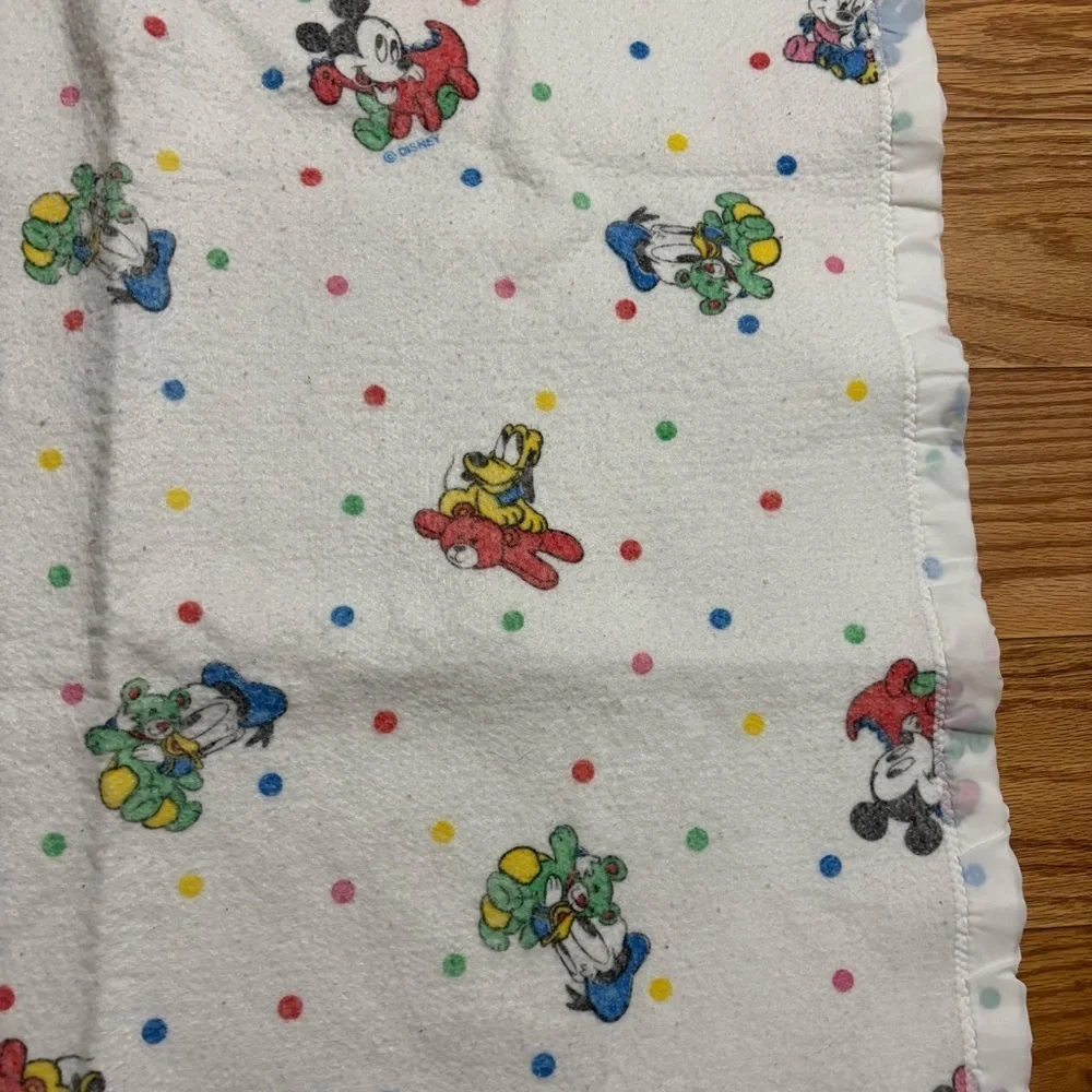 Vintage Disney Baby Blanket